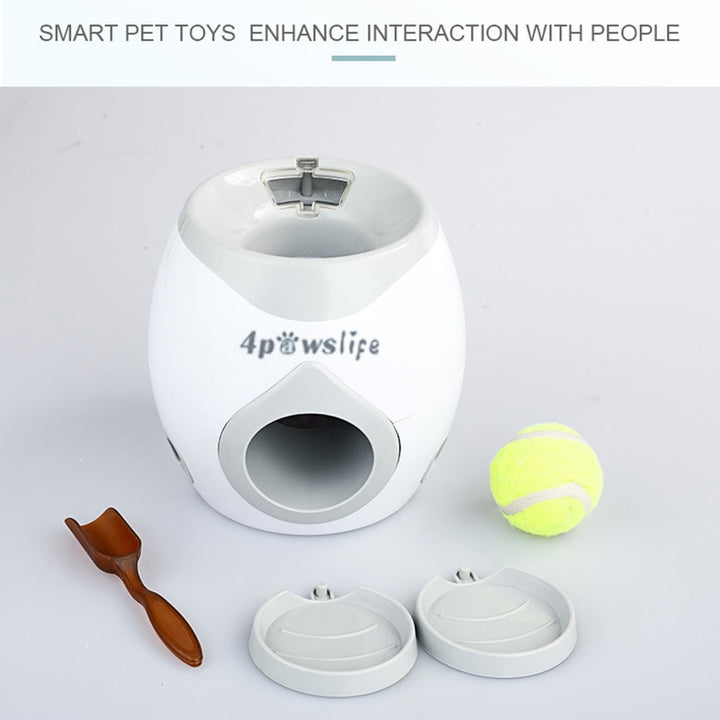Pet Dog Tennis - Lançador Automático da bola e Tigela de Alimentação