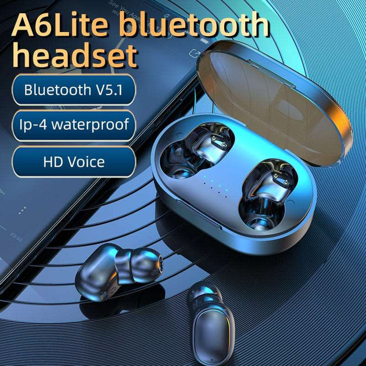 Fone de Ouvido Sem Fio - A6 Lite Bluetooth